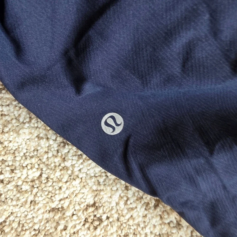 Lululemon Pants Mens Medium Navy Blue Reflective Athletic Joggers Gym Adult